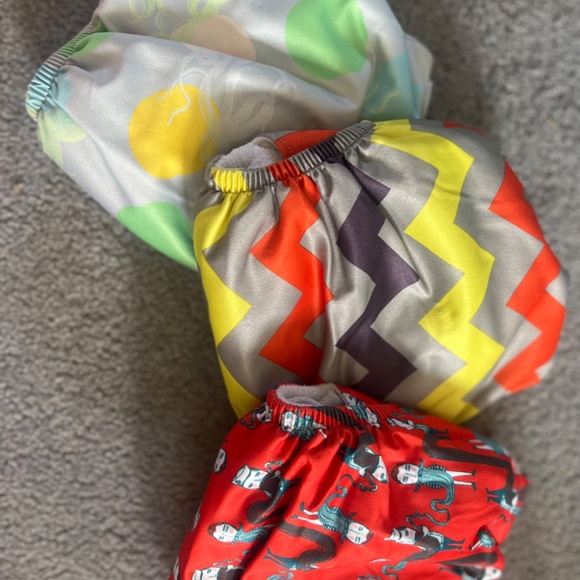 Lil Helper cloth diaper set - Picture 4 of 10